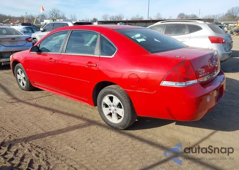 2010 Chevrolet Impala Lt z USA, uszkodzony, nr VIN 2G1WB5EN5A1134989